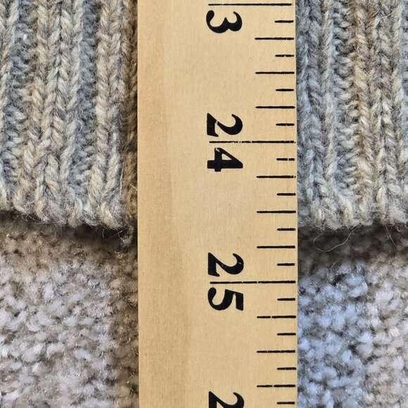 Cambridge VTG Fair Isle Sweater Ragg Wool Full Zip Lined Jacket USA Made Women L - Picture 3 of 12